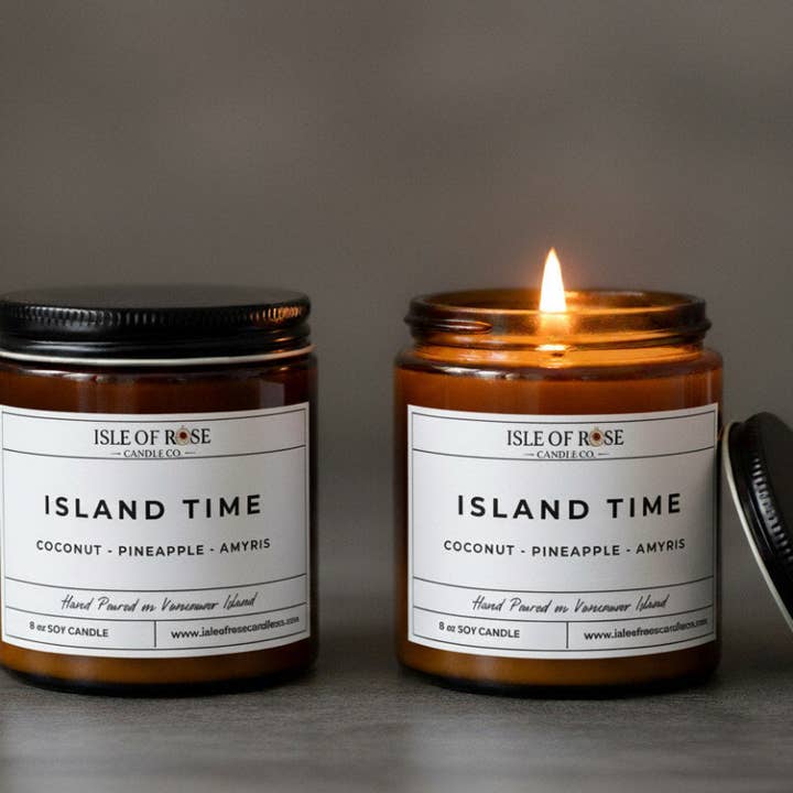 Island Time for wholesale by Isle of Rose Candle Co.