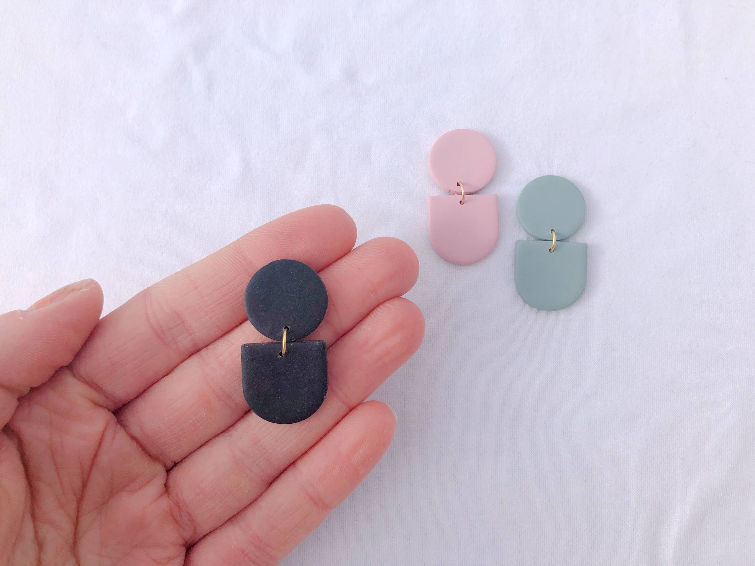 Honey Dijon - Wholesale Dangle Earrings - LOLA Statement Dangle Polymer Clay Earrings0