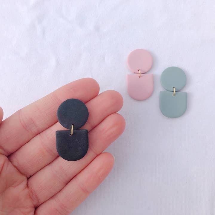 Honey Dijon - Wholesale Dangle Earrings - LOLA Statement Dangle Polymer Clay Earrings