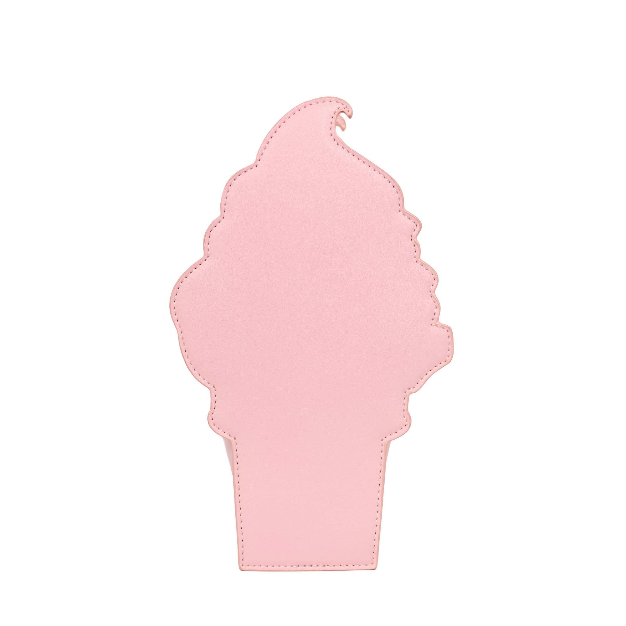 Bewaltz – wholesale Axelväska - Dam – Soft Serve-handväska i form av glass - Very Berry4