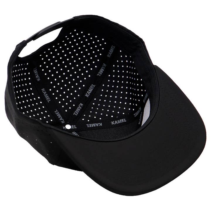 Cap Zone - Wholesale Flat Brim Cap - Unisex - 7 Panel Flat Bill Perforated Snapback23