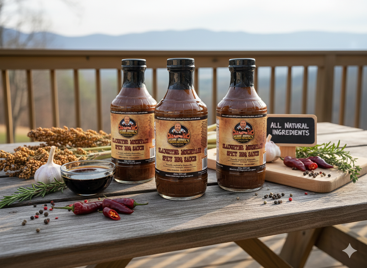 Scary Jerry's Mountain Fire Hot Sauce - Wholesale BBQ Sauce - Slaughter Mountain Spicy BBQ Sauce2