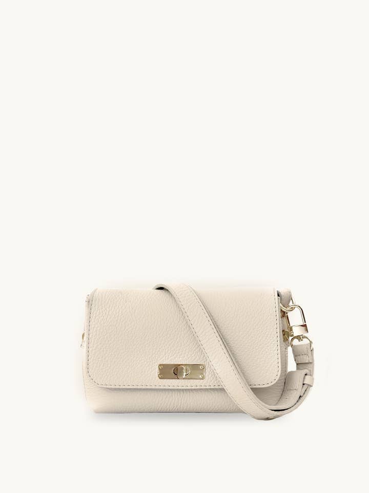 The Maisie Mini Stone Leather Bag for wholesale by Apatchy London