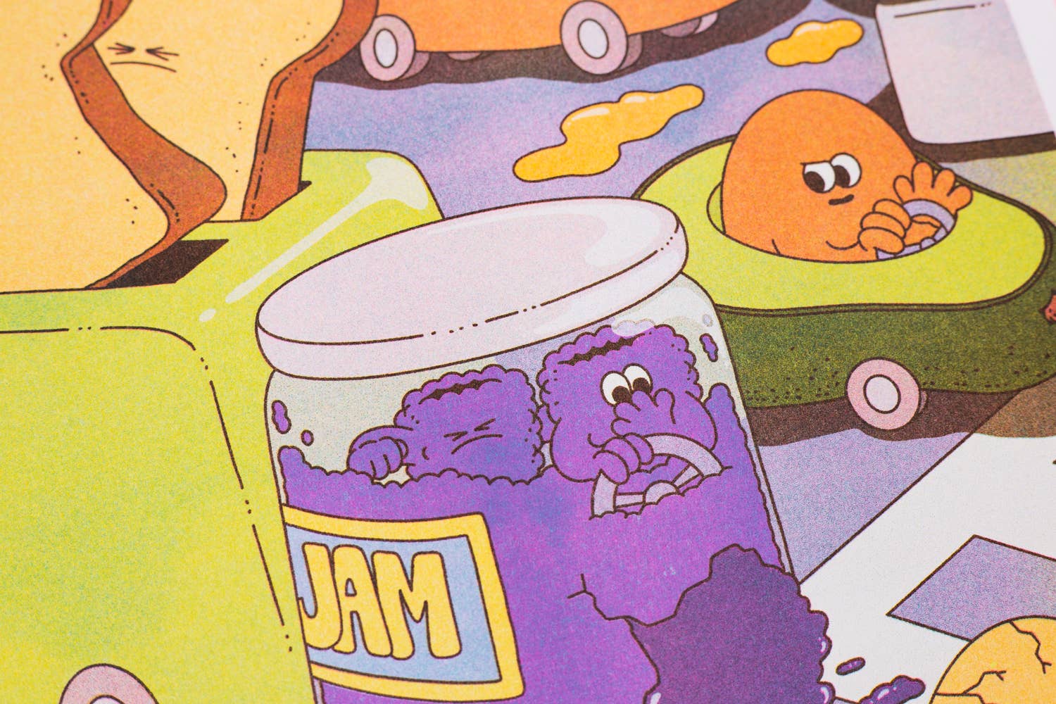 KIBLIND Atelier - Vente Poster - Affiche A3 – Lauren Martin – If there's a traffic jam...3