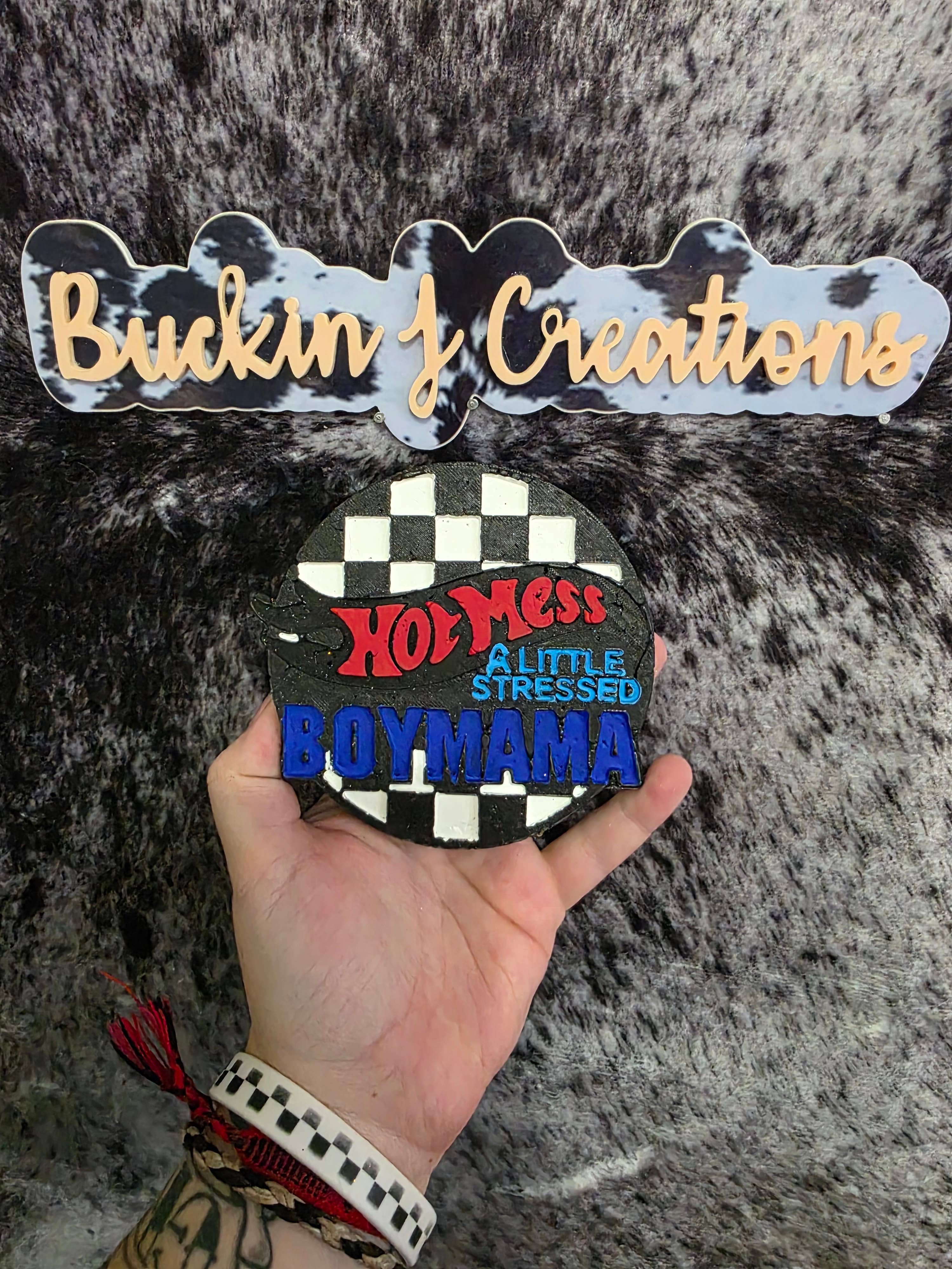 Buckin J Creations - Venta al por mayor Ambientador de coche - Mujer - Ambientador de coche para mamá de chicos desastrosos1