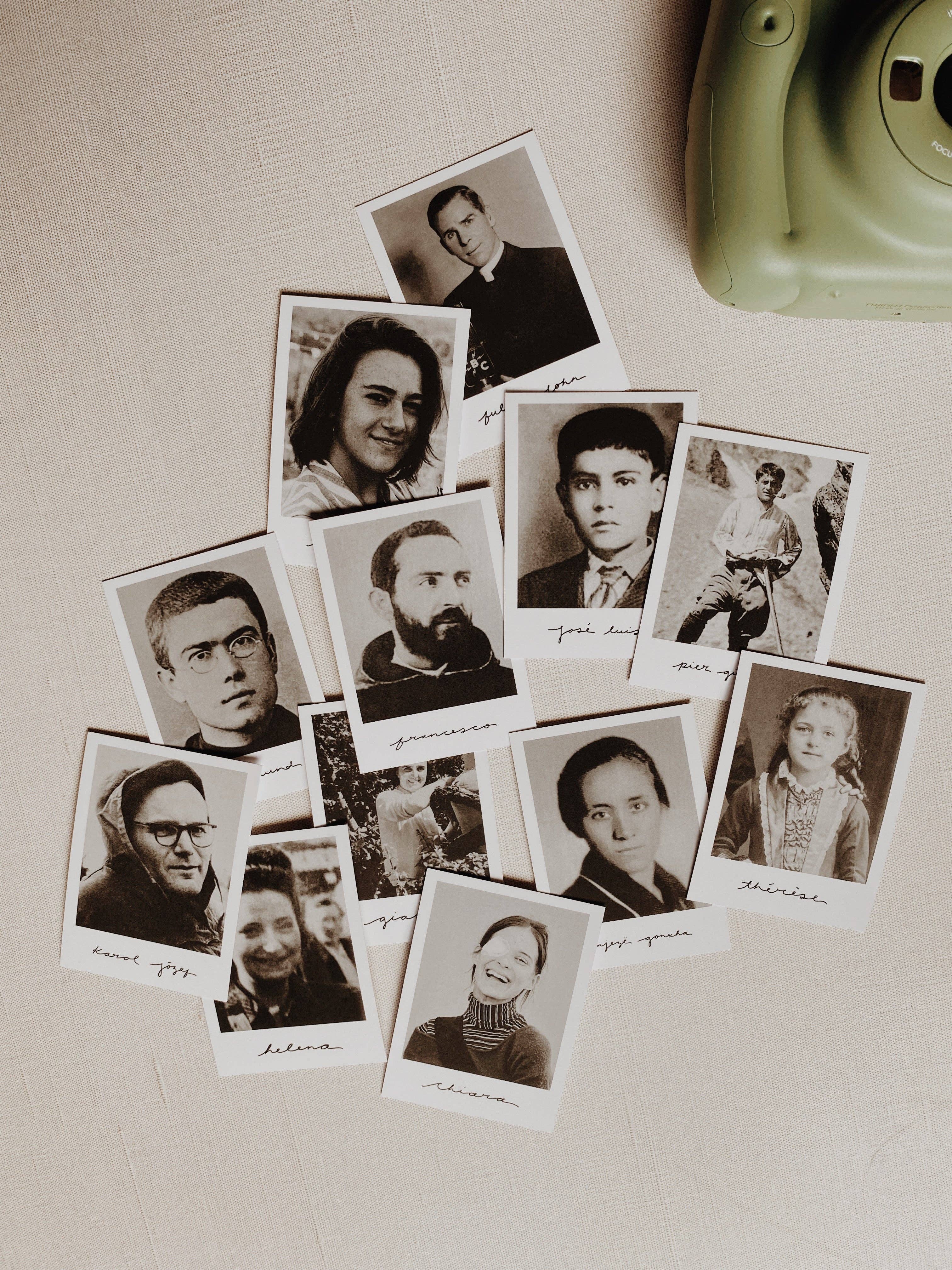 January Jane Shop - Wholesale Religious Card - Saint Polaroid Minis0