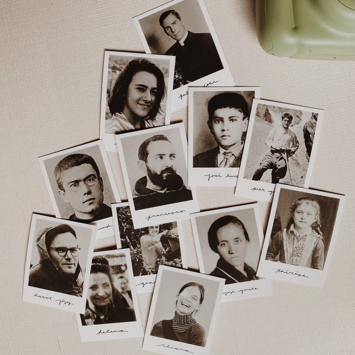 January Jane Shop - Wholesale Religious Card - Saint Polaroid Minis