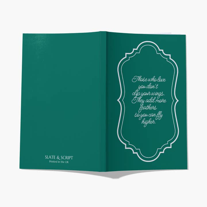 Taccuino Verde 'Nostalgia' A5 Slate and Script 80 pagine per la vendita all'ingrosso da parte di Slate and Script
