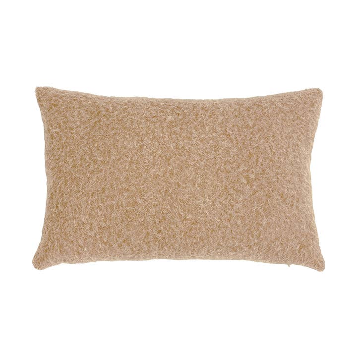 Almofada Retroplush fluff areia 60x40cm por atacado de Opjet Paris