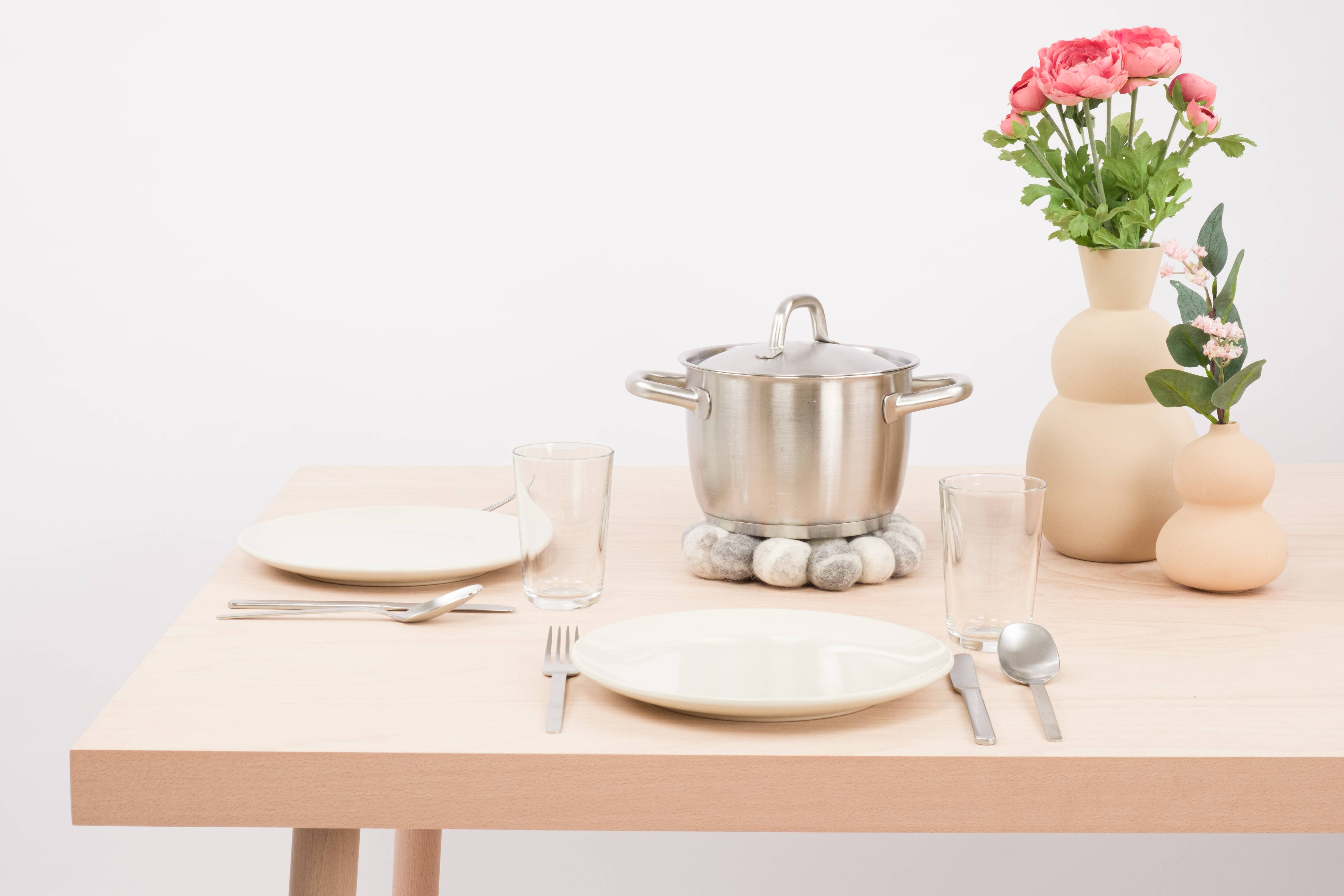 myfelt - Wholesale Trivet - Ernie pot coaster round 100% wool2