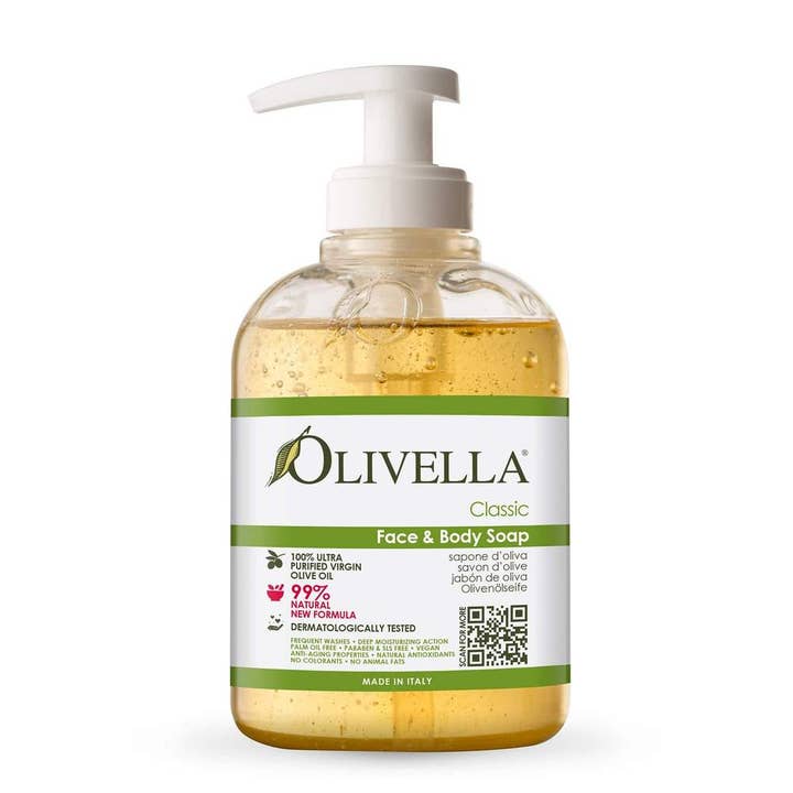 Olivella - Wholesale Body Wash/Shower Gel - Olivella Face & Body Liquid Soap Classic 10.14oz