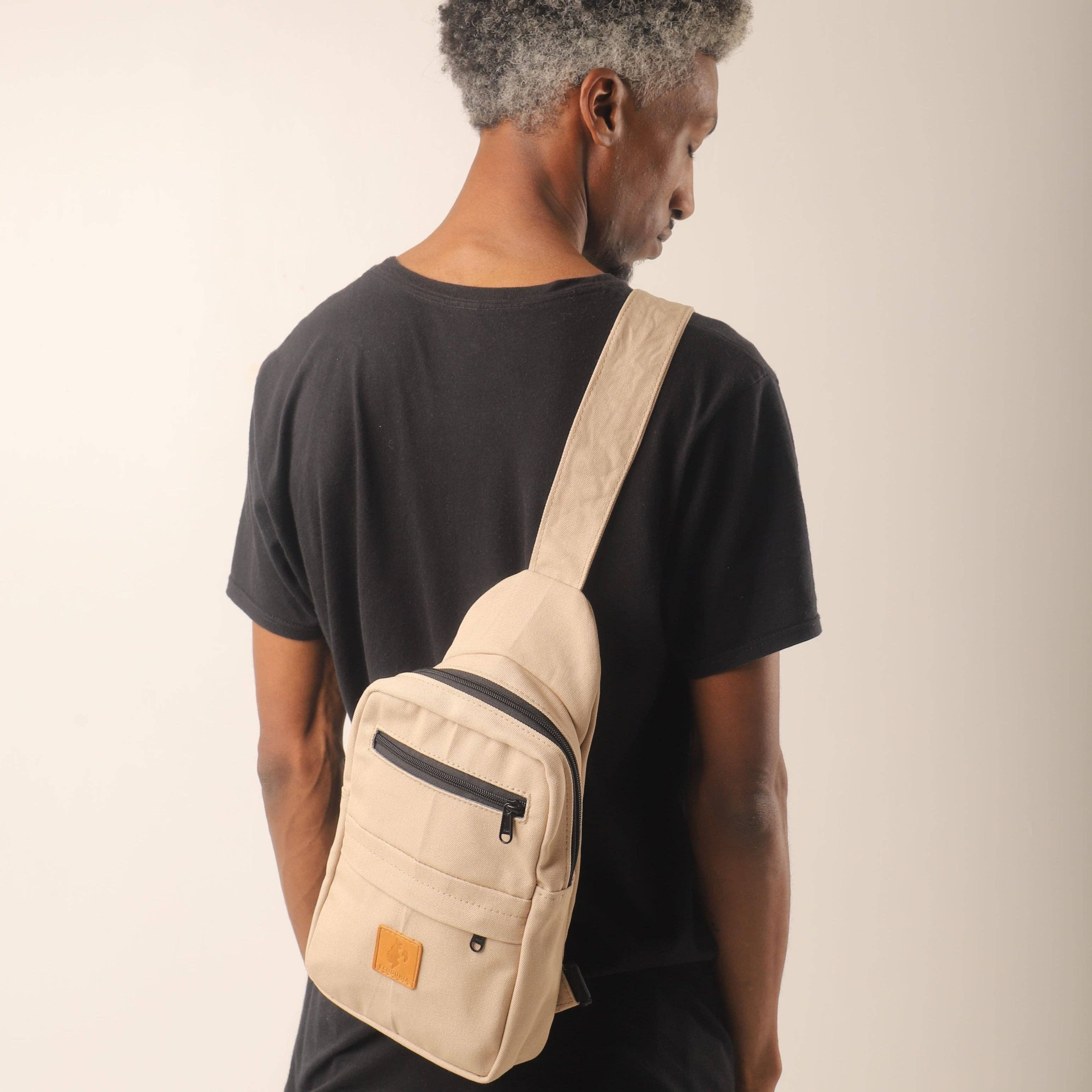Ecodunia - Wholesale Crossbody Bag - Unisex - Large Canvas Crossbody Sling Bags |  Umoja34