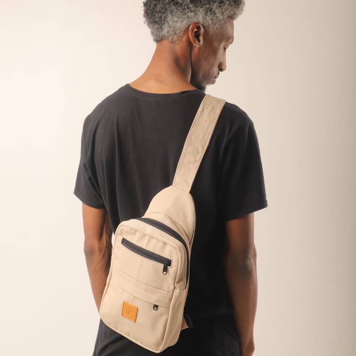 Ecodunia - Wholesale Crossbody Bag - Unisex - Large Canvas Crossbody Sling Bags | Umoja34