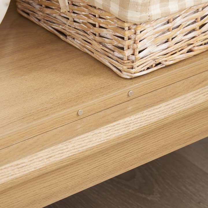 Orange County Decor - Wholesale Cabinet - 2 Doors Curio Cabinet With Tempered Glass Doors, Curio Cabinets With Mirrored Back Panel And Adjustable Shelves, Lighted Display Cabinet For Home, Office Light Bulb Included Oak Oak Mdf Glass12