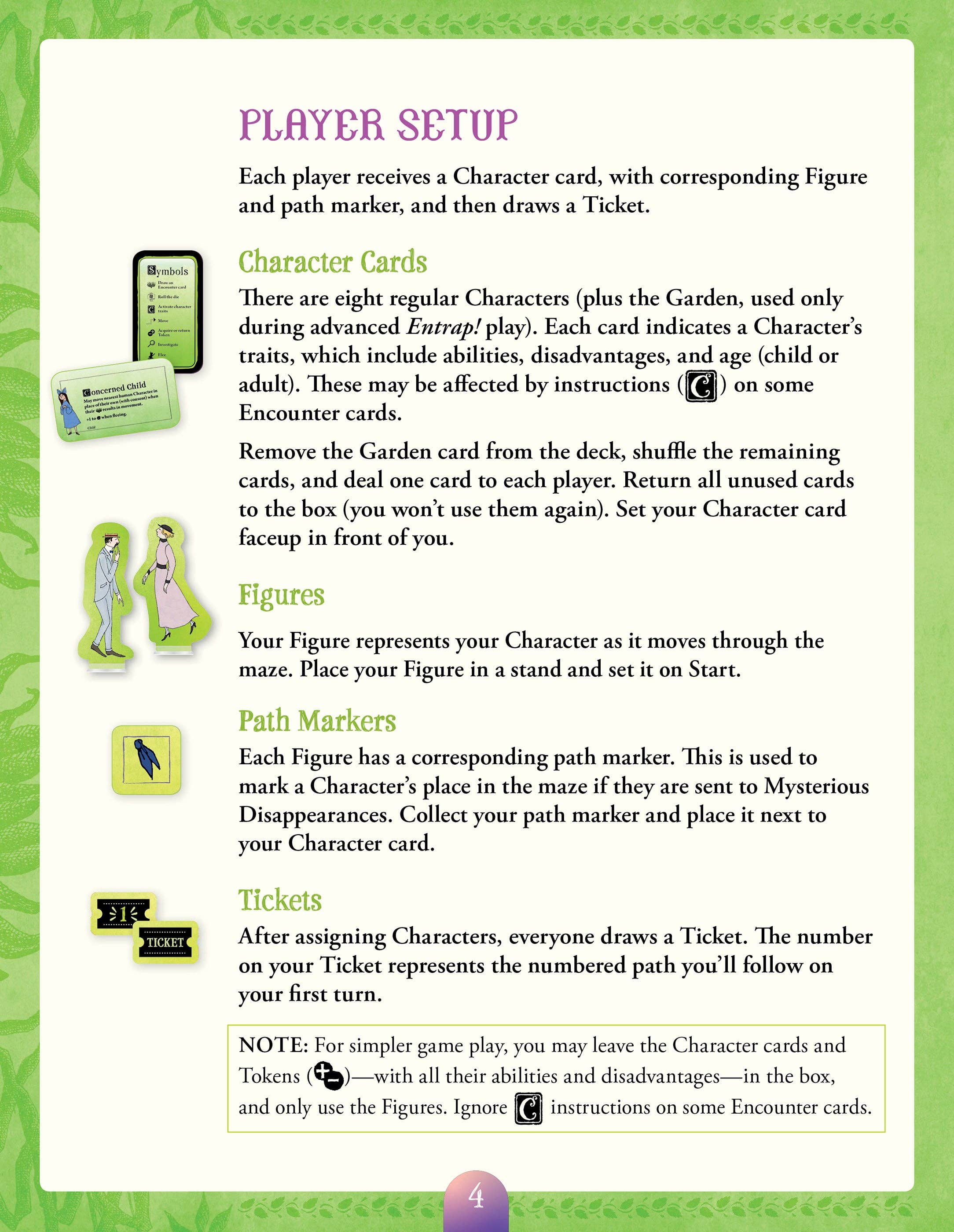 Pomegranate - Wholesale Board Game - Escape from The Evil Garden: An Edward Gorey Board Game4