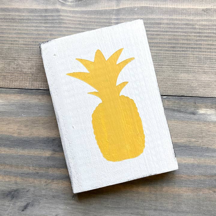 Ananas Sign, strandhuisdecoratie, huisdecoratie aan de kust voor wholesale door Anchored Soul Designs