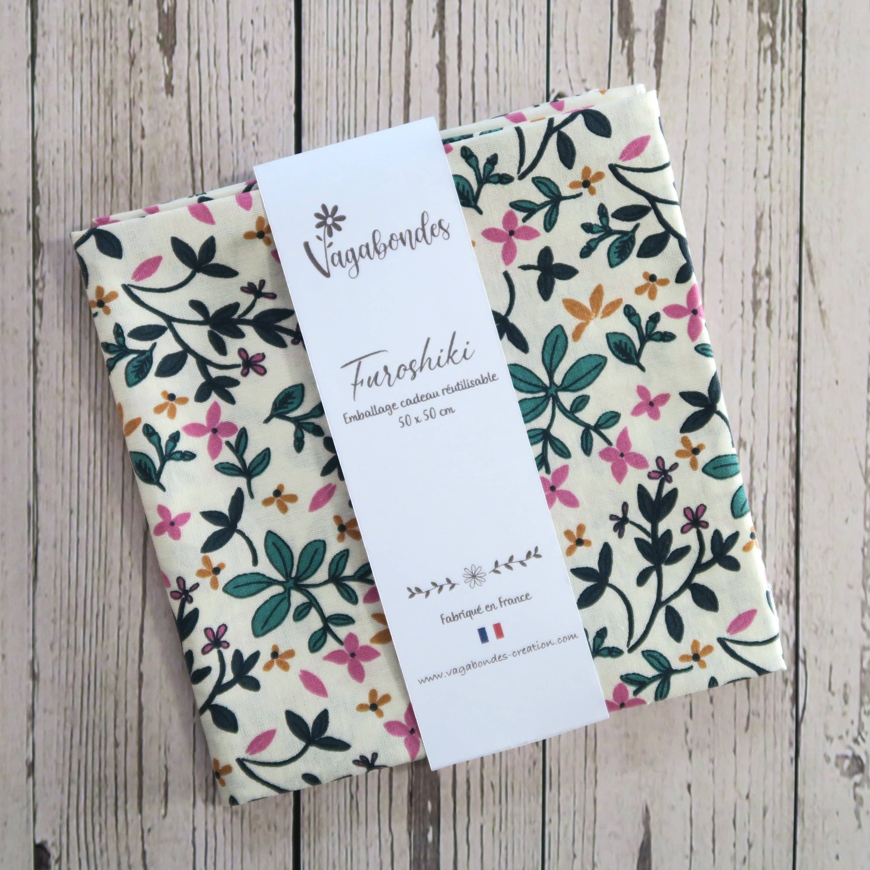 Vagabondes - Wholesale Gift Bag - Furoshiki - reusable gift wrap - Petia2