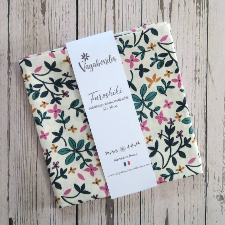 Vagabondes - Wholesale Gift Bag - Furoshiki - reusable gift wrap - Petia2