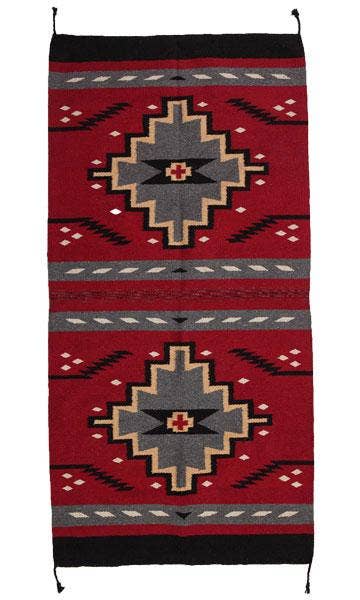 El Paso Saddleblanket - Wholesale Area Rug - 20" x 40" Southwest Rug 2110