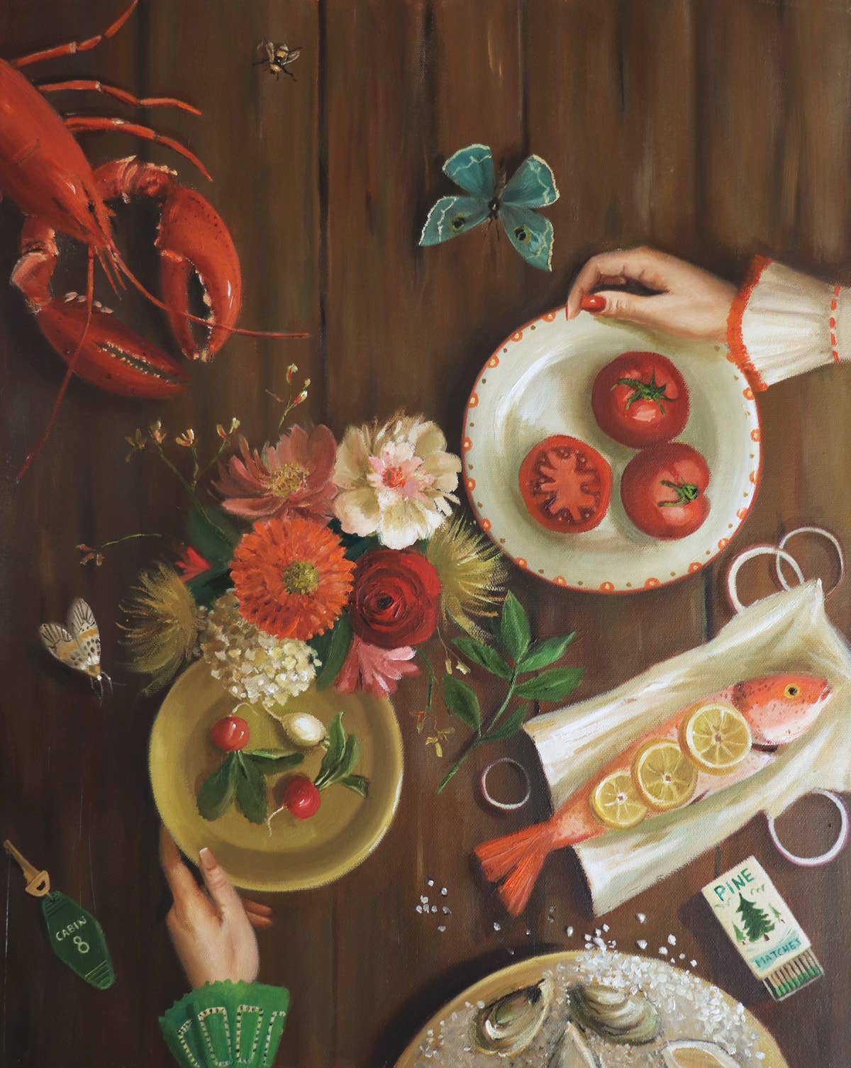 JANET HILL STUDIO - Wholesale Notepad - 'The List' Tear-away Notepad2