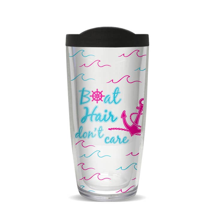 Boat Hair Don't Care Tumbler for wholesale by FREEHEART