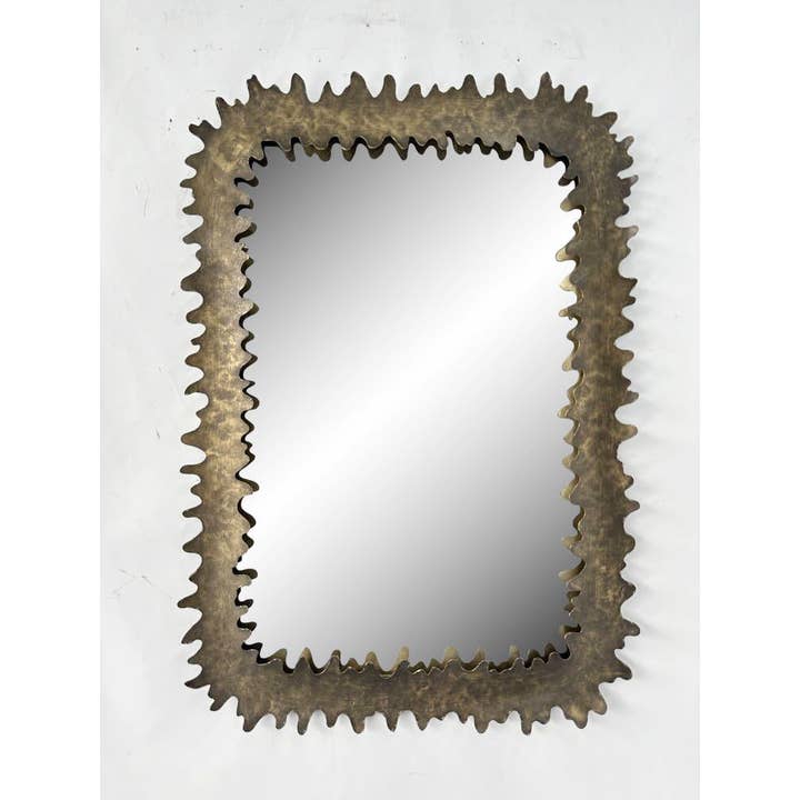 Peterson Houseware & Artwares US - Vente Miroir mural - Miroir mural à cadre métallique1