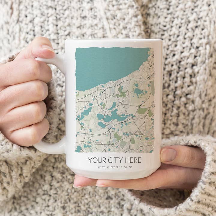 Sparks House Co. - Wholesale Coffee Mug - Custom Map Mugs - Custom City Coffee Mugs - Custom Order11