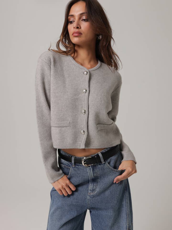 BEN CARDIGAN for wholesale by Line & Dot