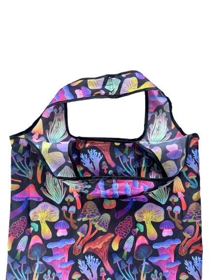 liadelyonart - Wholesale Grocery/Shopping Bag - Funky Mushroom Reusable Tote Bag12