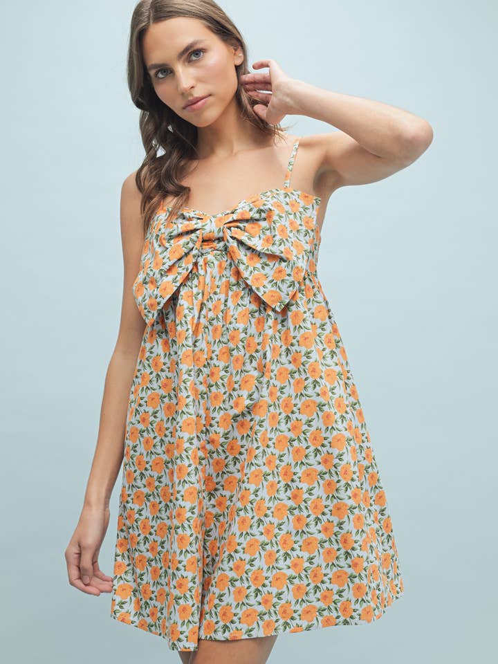 CAMI-STRAMPLER MIT BLUMENMUSTER/WL25-10066 für den Großhandel von Wishlist Apparel