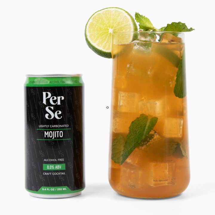 Per Se – wholesale Non-alcoholic aperitif/mocktail – Mojito, Non-Alcoholic Craft Cocktail 4pk