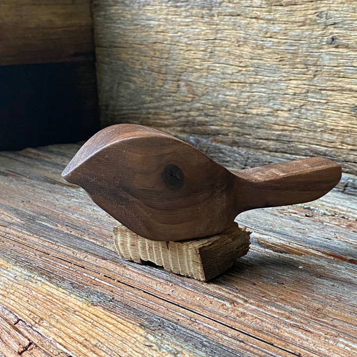 The Haven Woodshop - Wholesale Decorative Tabletop Object - Handcrafted Solid Wooden Birds1