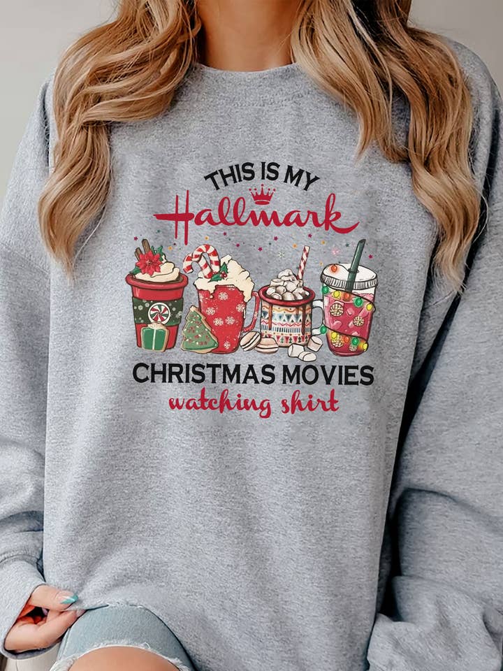 This is My Hallmark Christmas Unisex Sweatshirts for wholesale by Top Avenue
