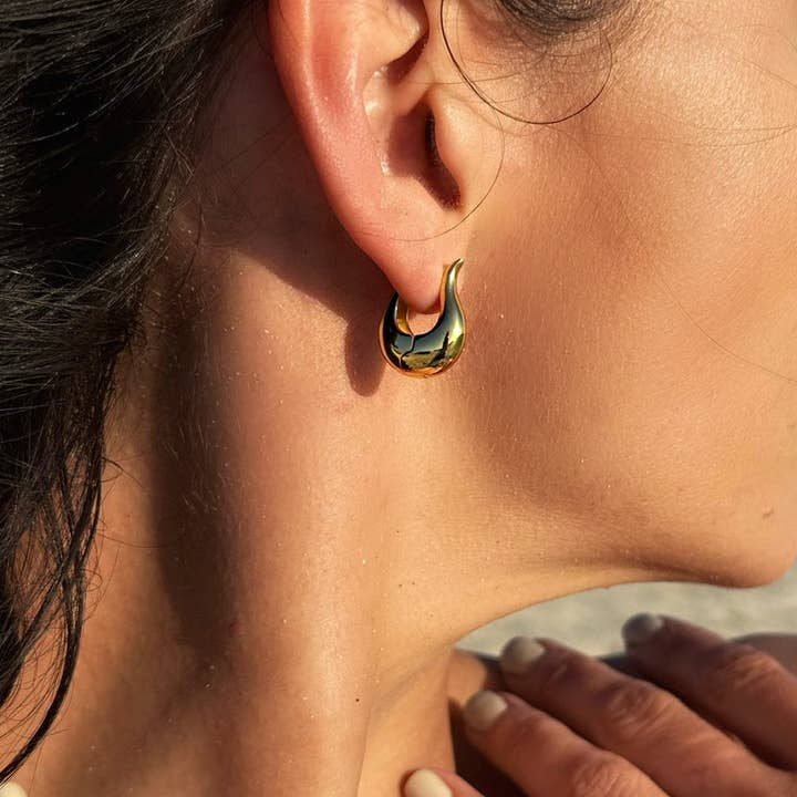 Bowie & Co - Wholesale Hoop earrings - Origins Drop Earrings0