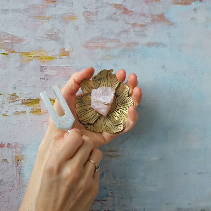 Ariana Ost - Wholesale Decorative Plate/Dish/Bowl - Sound Healing Crystal Kit - Tuning Fork 2