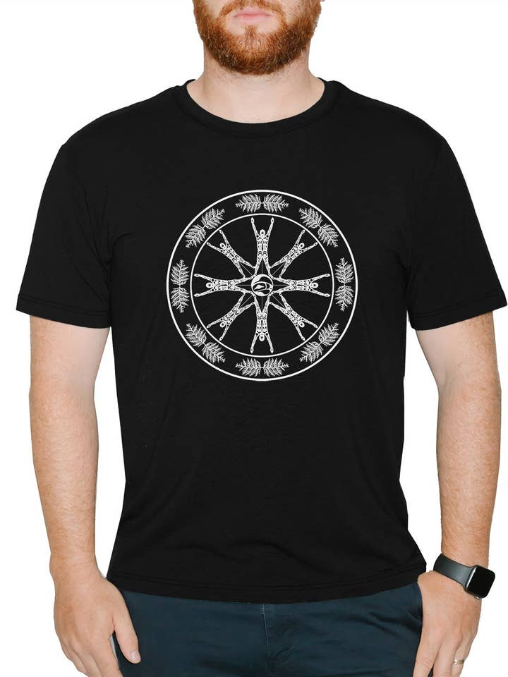 Camiseta de hombre - RHV Mandala para venta al por mayor de Nominou Designs