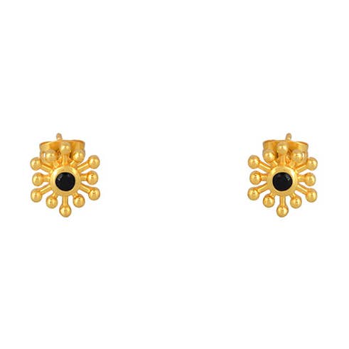 Chapel Black Earrings for wholesale by ACUS