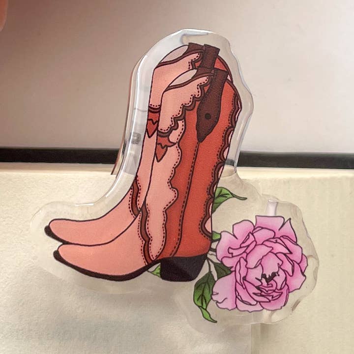 Betoverde bindclip „cowboylaarzen” voor wholesale door Annie's paper studio