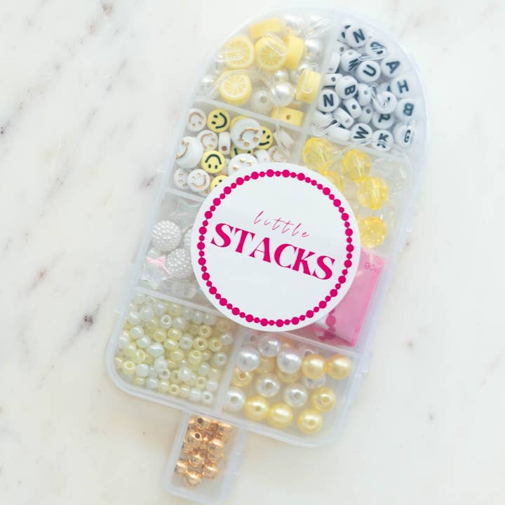 The Lemon Twist Popsicle Kit for wholesale by Little Stacks