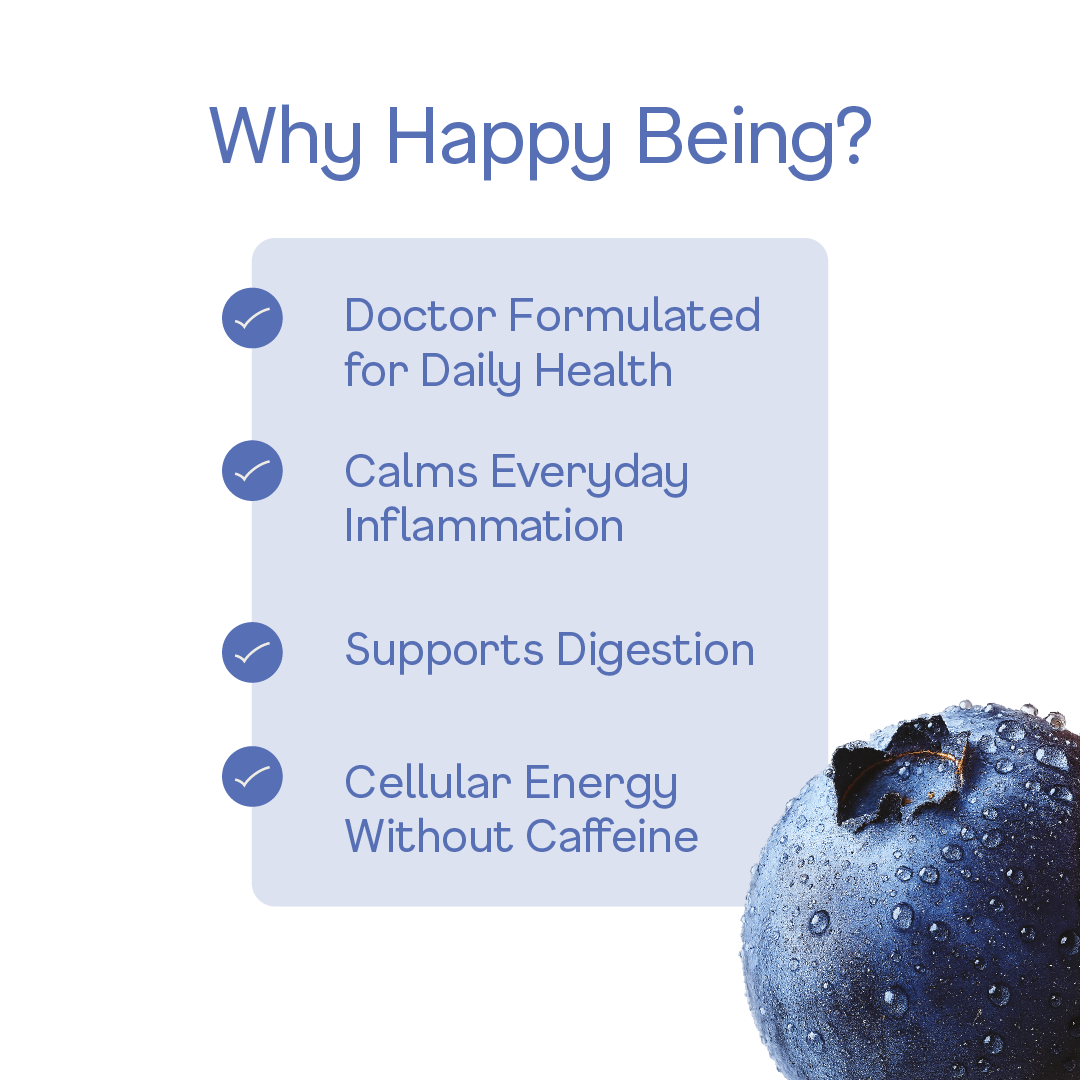 Happy Being - Wholesale Health/Detox Tea - 16 Pack Blueberry8