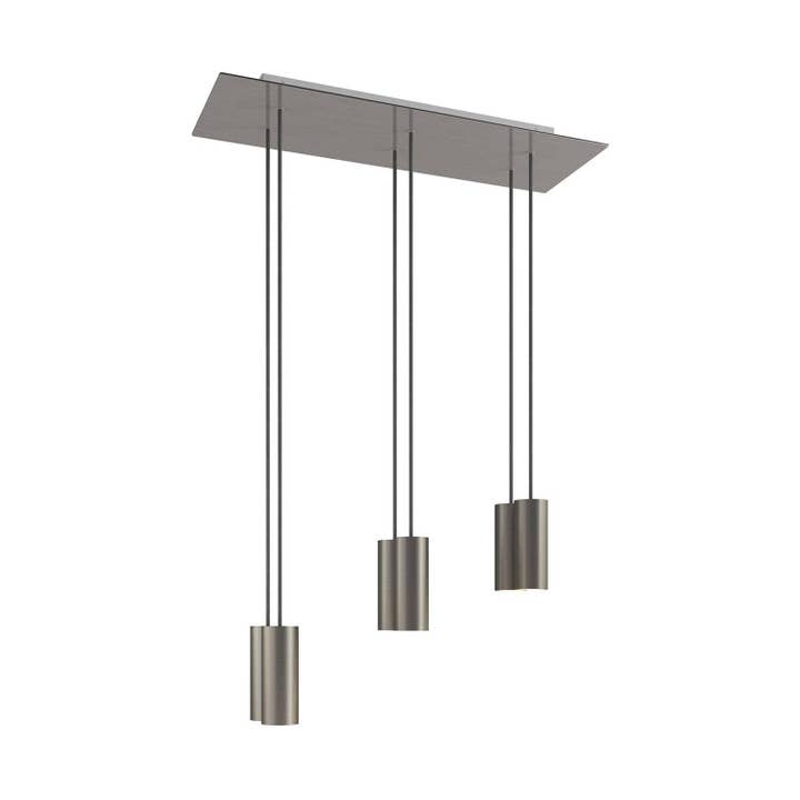 6-drop pendant lamp with XXL Rose-One rectangular 675 for wholesale by LIGHTINUP S.R.L.