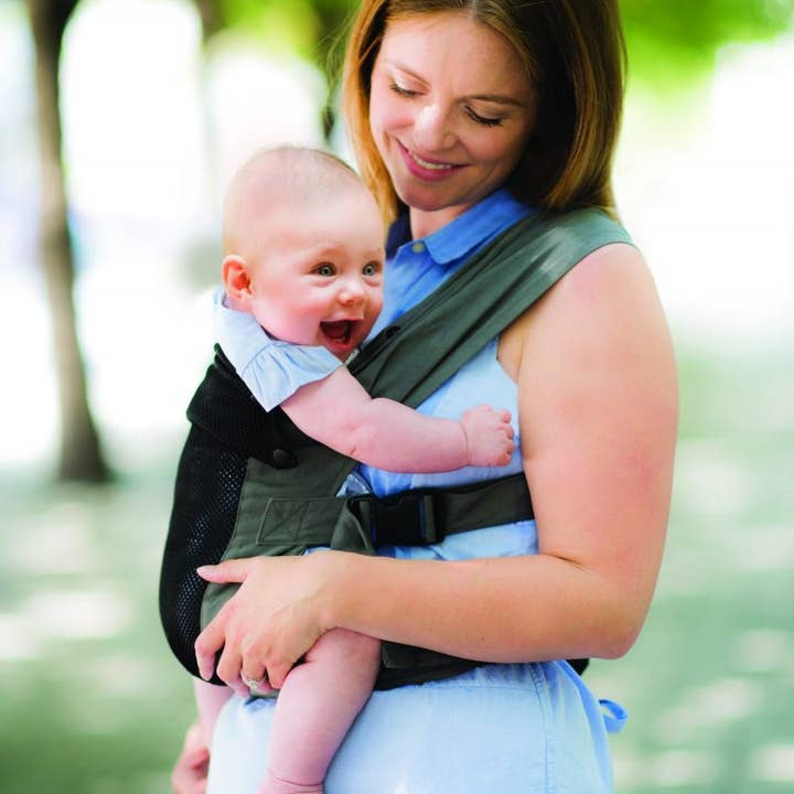 ADViKiDS by ADViTEX GMBH - Vente Porte-bébé - Porte-bébé IZMI Breeze - Gris inclus Comfort Set