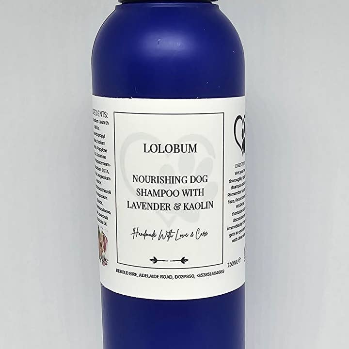 BeBold Eire - Wholesale Pet Shampoo - Dog - LOLOBUM Nourishing Dog shampoo with Lavender & Kaolin