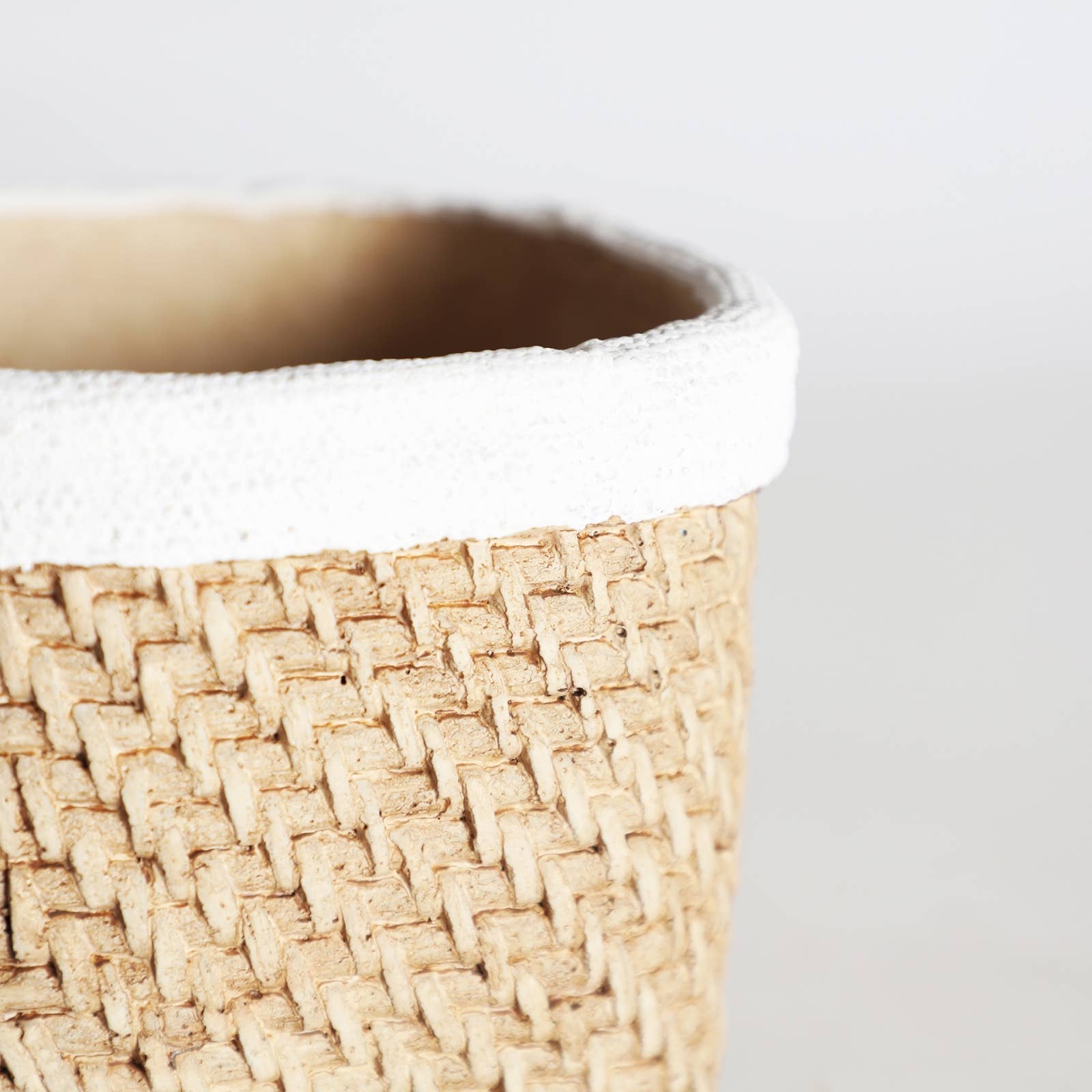 B&B - Wholesale Plant Pot - Planter, Cement, Natural Color, 16X16X13cm2