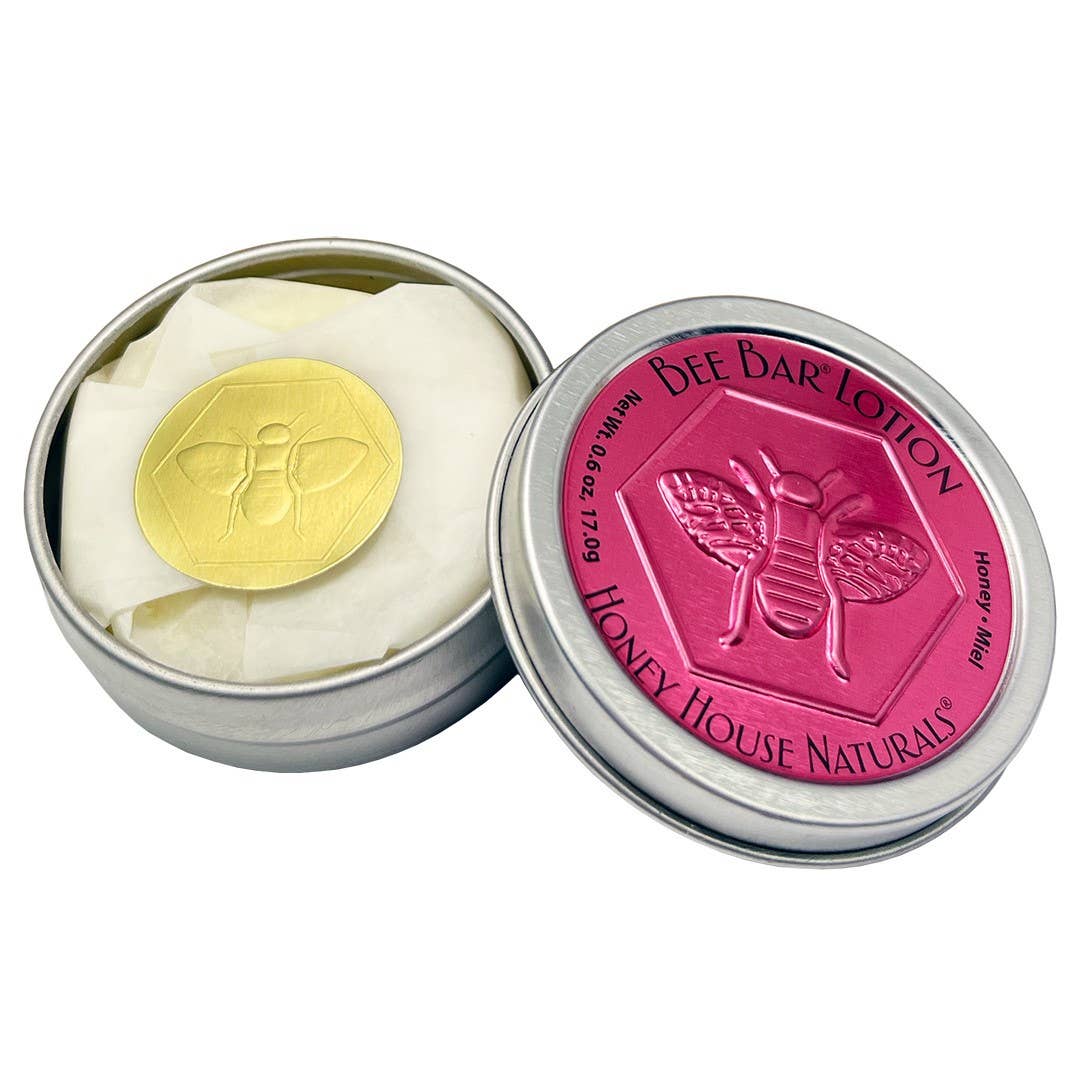 Honey House Naturals - Wholesale Solid Lotion - Small Bee Bar Solid Lotion - Individual10