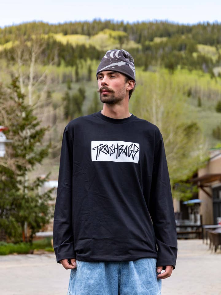 T-shirt a maniche lunghe per la vendita all'ingrosso da parte di Trashbags