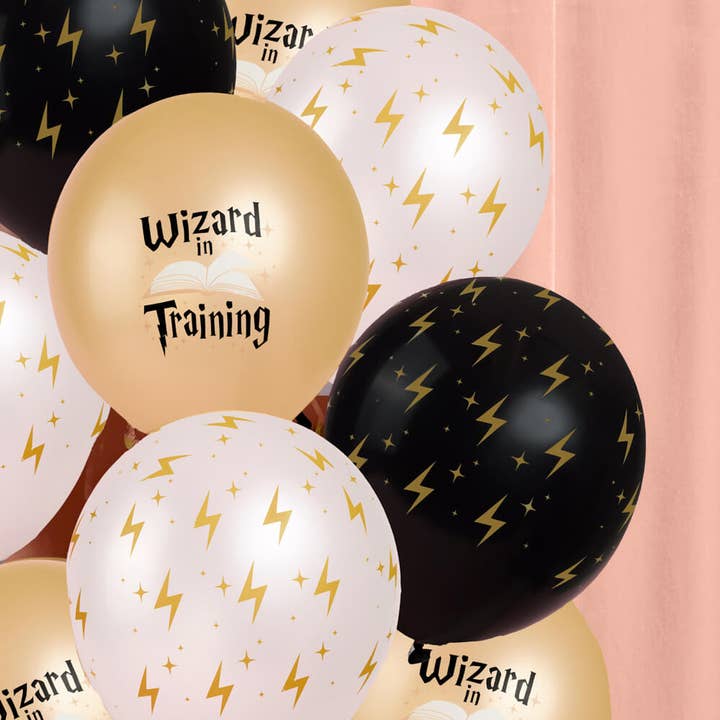 xo, Fetti - Wholesale Balloon - Wizard in Training Balloon Pack - 24 pcs, kids, Harry Potter
