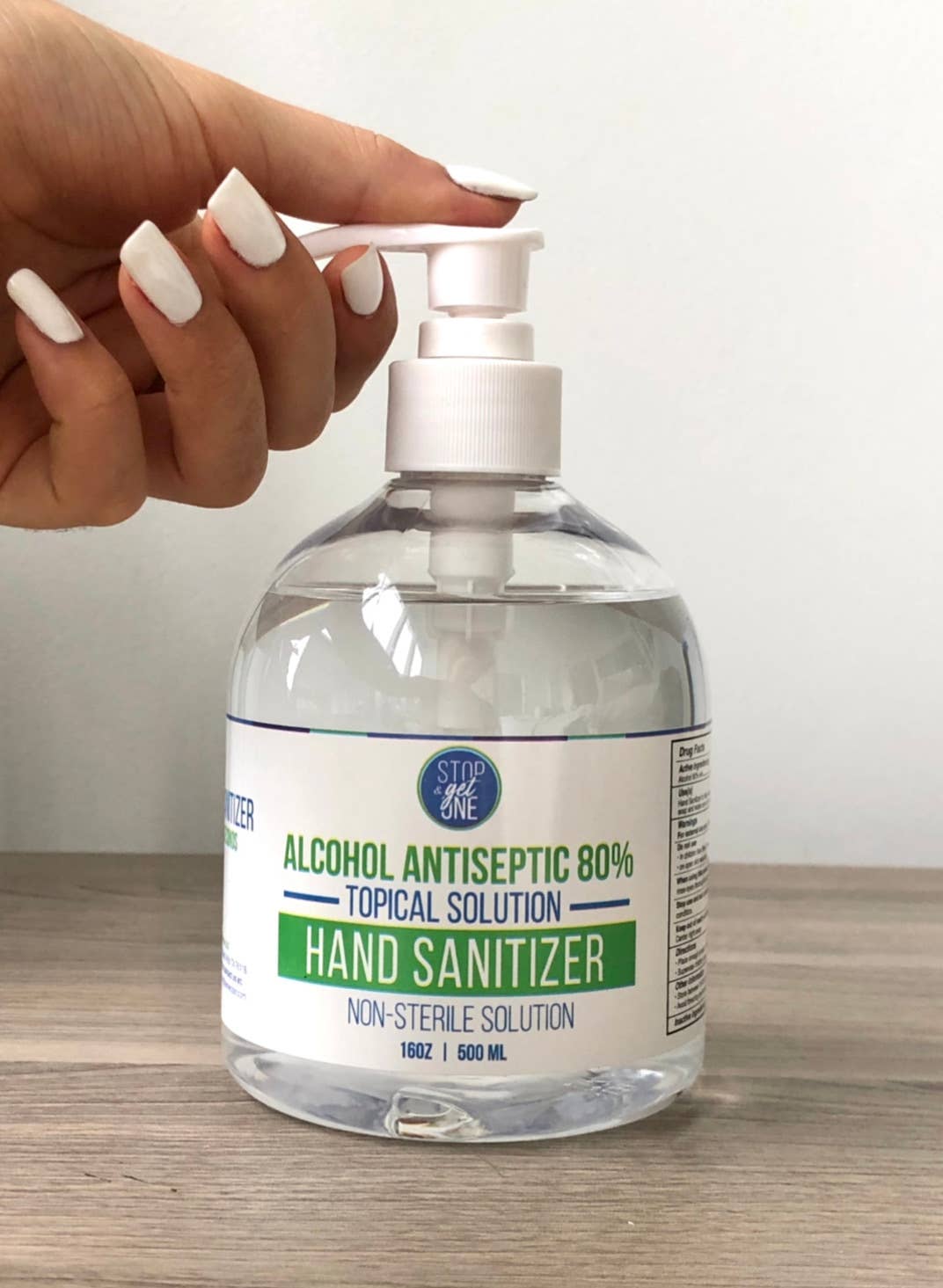 STOP & GET ONE - Wholesale Hand Sanitizer - Ultra Premium Hand Sanitizer Anti COVID 16.9 oz 80 Percent5