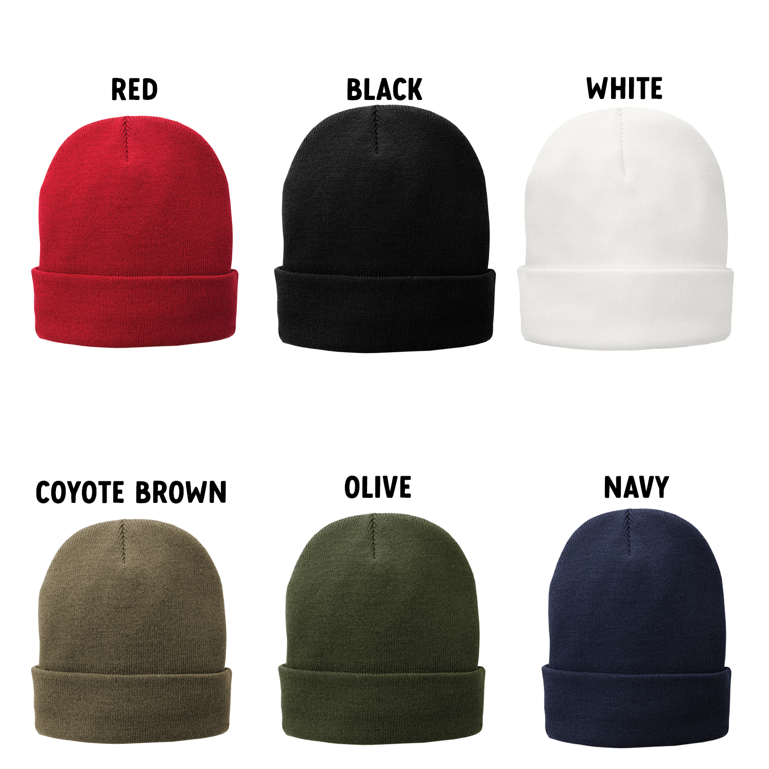 Mad River - Wholesale Beanie - Unisex - Fleece Lined Beanie w/Sewn on Custom Patch2