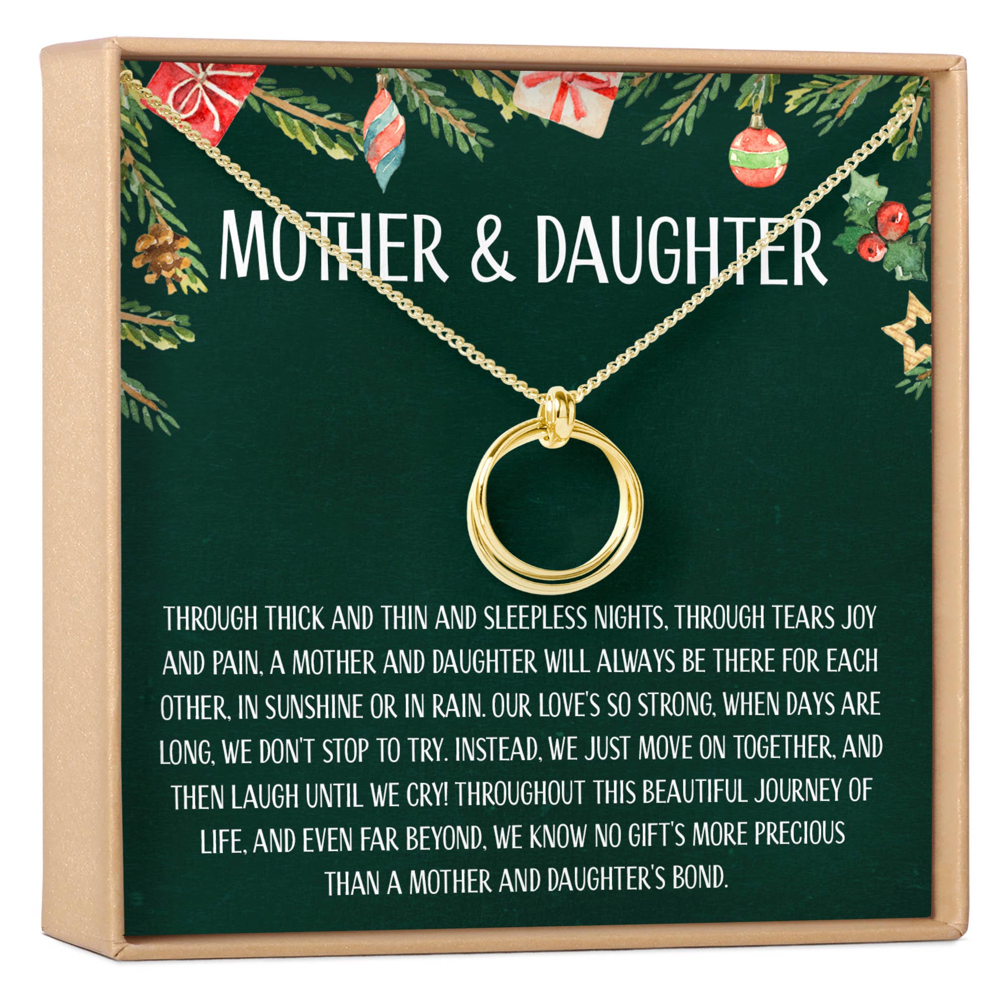 Dear Ava - Wholesale Pendant/Charm Necklace - Mother & Daughter Christmas Necklace, Multiple Styles7